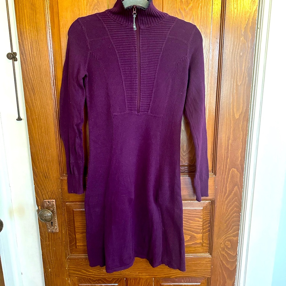 Athleta mock turtle neck sweater dress!